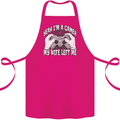 Gamer Wife Left Me Video Games Funny Gaming Cotton Apron 100% Organic Pink