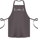Gaming ECG Controller Video Games Console Cotton Apron 100% Organic Dark Grey