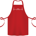 Gaming ECG Controller Video Games Console Cotton Apron 100% Organic Red