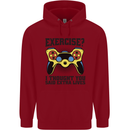 Gaming I Thought Said Extra Lives Gamer Childrens Kids Hoodie Red