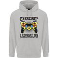 Gaming I Thought Said Extra Lives Gamer Childrens Kids Hoodie Sports Grey