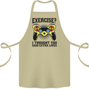 Gaming I Thought Said Extra Lives Gamer Cotton Apron 100% Organic Khaki