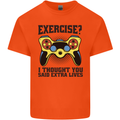 Gaming I Thought Said Extra Lives Gamer Kids T-Shirt Childrens Orange
