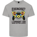 Gaming I Thought Said Extra Lives Gamer Kids T-Shirt Childrens Sports Grey