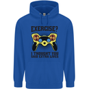 Gaming I Thought Said Extra Lives Gamer Mens 80% Cotton Hoodie Royal Blue