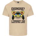 Gaming I Thought Said Extra Lives Gamer Mens Cotton T-Shirt Tee Top Sand