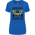 Gaming I Thought Said Extra Lives Gamer Womens Wider Cut T-Shirt Royal Blue
