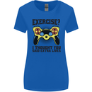 Gaming I Thought Said Extra Lives Gamer Womens Wider Cut T-Shirt Royal Blue