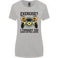Gaming I Thought Said Extra Lives Gamer Womens Wider Cut T-Shirt Sports Grey