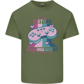 Gaming Mode Activated Video Games Gamer Mens Cotton T-Shirt Tee Top Military Green