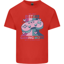 Gaming Mode Activated Video Games Gamer Mens Cotton T-Shirt Tee Top Red