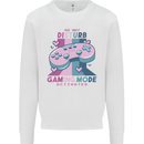 Gaming Mode Activated Video Games Gamer Mens Sweatshirt Jumper White
