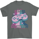 Gaming Mode Activated Video Games Gamer Mens T-Shirt 100% Cotton Charcoal