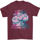 Gaming Mode Activated Video Games Gamer Mens T-Shirt 100% Cotton Maroon