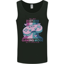 Gaming Mode Activated Video Games Gamer Mens Vest Tank Top Black