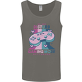 Gaming Mode Activated Video Games Gamer Mens Vest Tank Top Charcoal