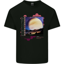 Ganymede Jupiter III Astronomy Planets Cosmos Kids T-Shirt Childrens Black