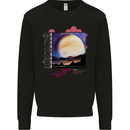 Ganymede Jupiter III Astronomy Planets Cosmos Mens Sweatshirt Jumper Black