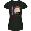 Ganymede Jupiter III Astronomy Planets Cosmos Womens Petite Cut T-Shirt Black