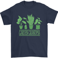Garden Grandma Funny Grandparents Day Mens T-Shirt 100% Cotton Navy Blue