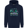 Gardener Funny Gardening Garden Plants Childrens Kids Hoodie Navy Blue