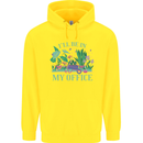 Gardener Funny Gardening Garden Plants Childrens Kids Hoodie Yellow