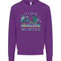 Gardener Funny Gardening Garden Plants Kids Sweatshirt Jumper Purple