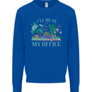 Gardener Funny Gardening Garden Plants Kids Sweatshirt Jumper Royal Blue