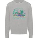 Gardener Funny Gardening Garden Plants Kids Sweatshirt Jumper Sports Grey