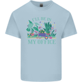 Gardener Funny Gardening Garden Plants Kids T-Shirt Childrens Light Blue