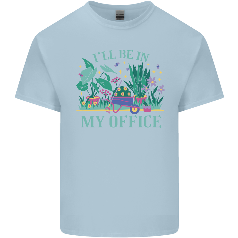 Gardener Funny Gardening Garden Plants Kids T-Shirt Childrens Light Blue