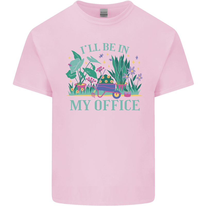 Gardener Funny Gardening Garden Plants Kids T-Shirt Childrens Light Pink