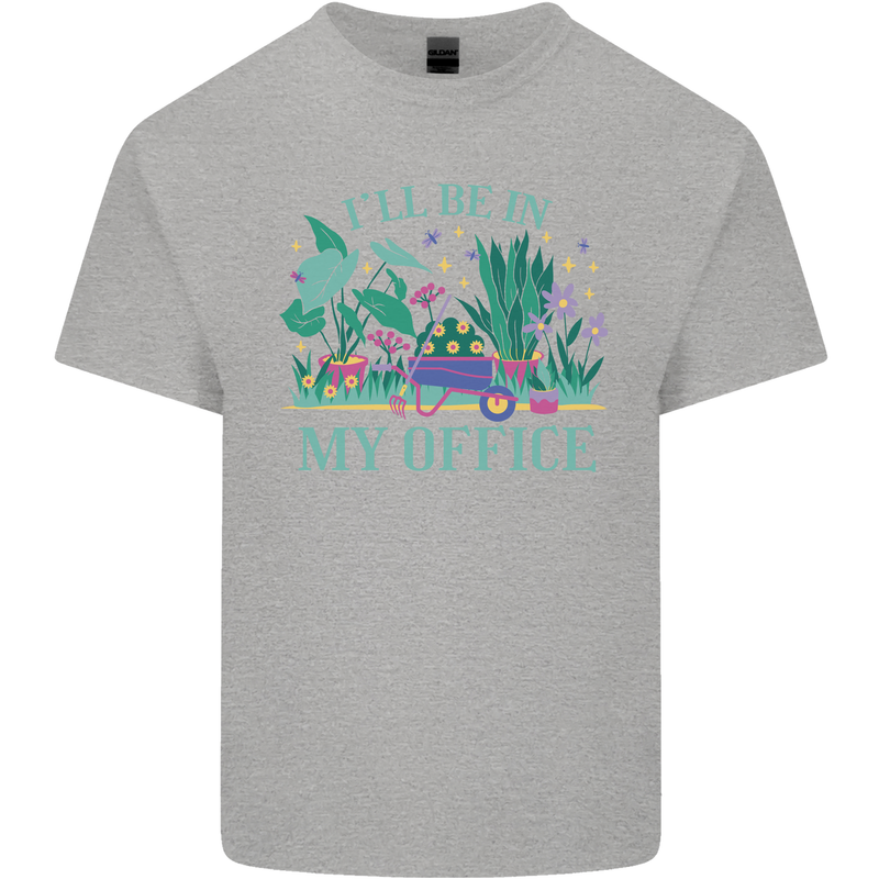 Gardener Funny Gardening Garden Plants Kids T-Shirt Childrens Sports Grey