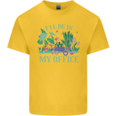 Gardener Funny Gardening Garden Plants Kids T-Shirt Childrens Yellow