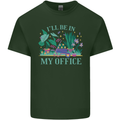 Gardener Funny Gardening Garden Plants Mens Cotton T-Shirt Tee Top Forest Green