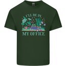 Gardener Funny Gardening Garden Plants Mens Cotton T-Shirt Tee Top Forest Green