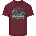 Gardener Funny Gardening Garden Plants Mens Cotton T-Shirt Tee Top Maroon