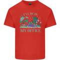 Gardener Funny Gardening Garden Plants Mens Cotton T-Shirt Tee Top Red