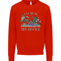Gardener Funny Gardening Garden Plants Mens Sweatshirt Jumper Bright Red