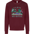 Gardener Funny Gardening Garden Plants Mens Sweatshirt Jumper Maroon