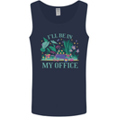 Gardener Funny Gardening Garden Plants Mens Vest Tank Top Navy Blue