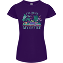 Gardener Funny Gardening Garden Plants Womens Petite Cut T-Shirt Purple