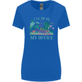 Gardener Funny Gardening Garden Plants Womens Wider Cut T-Shirt Royal Blue