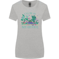 Gardener Funny Gardening Garden Plants Womens Wider Cut T-Shirt Sports Grey