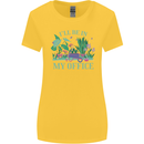 Gardener Funny Gardening Garden Plants Womens Wider Cut T-Shirt Yellow