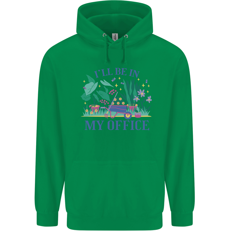 Gardening Funny Gardener Garden Plants Childrens Kids Hoodie Irish Green