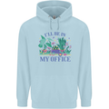 Gardening Funny Gardener Garden Plants Childrens Kids Hoodie Light Blue