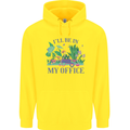 Gardening Funny Gardener Garden Plants Childrens Kids Hoodie Yellow