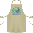 Gardening Funny Gardener Garden Plants Cotton Apron 100% Organic Khaki