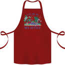 Gardening Funny Gardener Garden Plants Cotton Apron 100% Organic Maroon